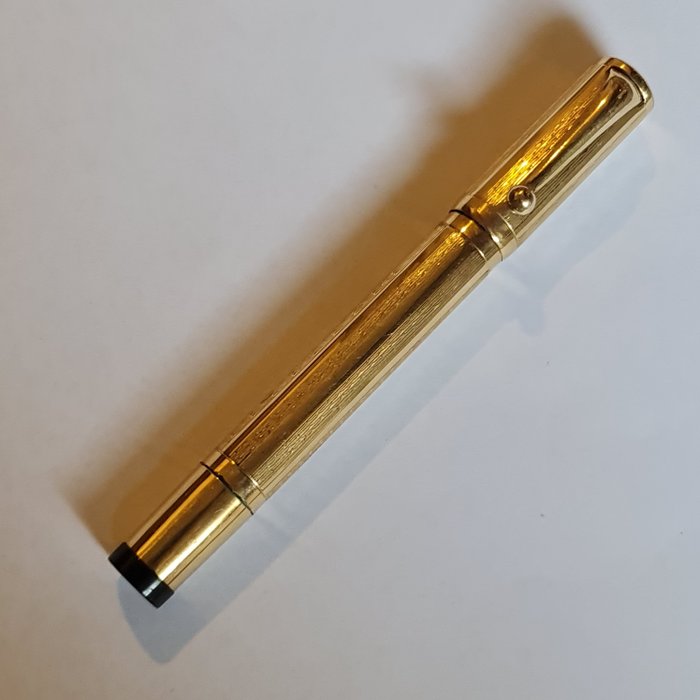 WARRANTED - Vintage placcato oro 18k - Penna stilografica