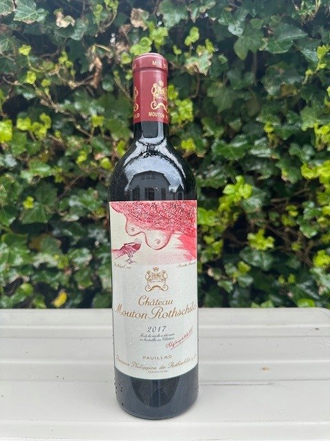 2017 Chateau Mouton Rothschild - Pauillac 1er Grand Cru Classé - 1 Bottle (0.75L)