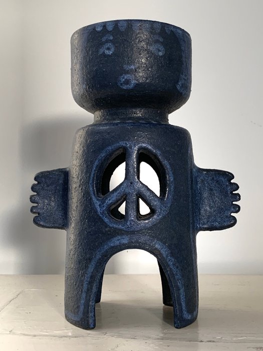 Statue - Metall abstrakt figur