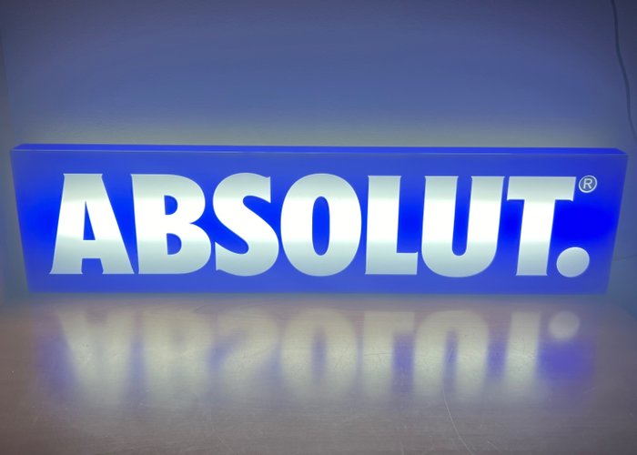 absolut - Lighted sign - Plastic