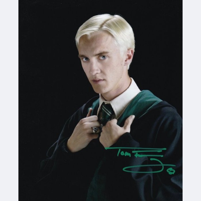 Harry Potter - Signed by Tom Felton (Draco Malfoy)