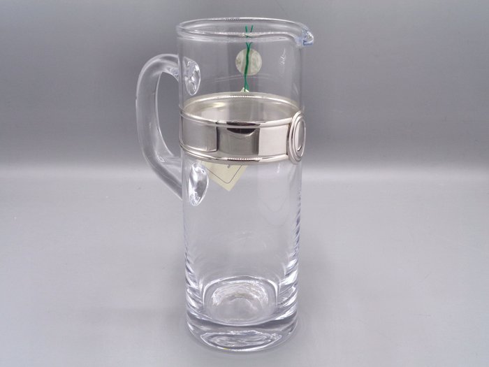 PG-MIANI Argenteria - Karaffe - Glas, und 925er Silber
