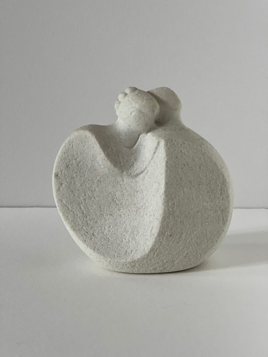 Marbell Stone Art - Marbell Stone Art - 小塑像 - Couple hug - 石灰
