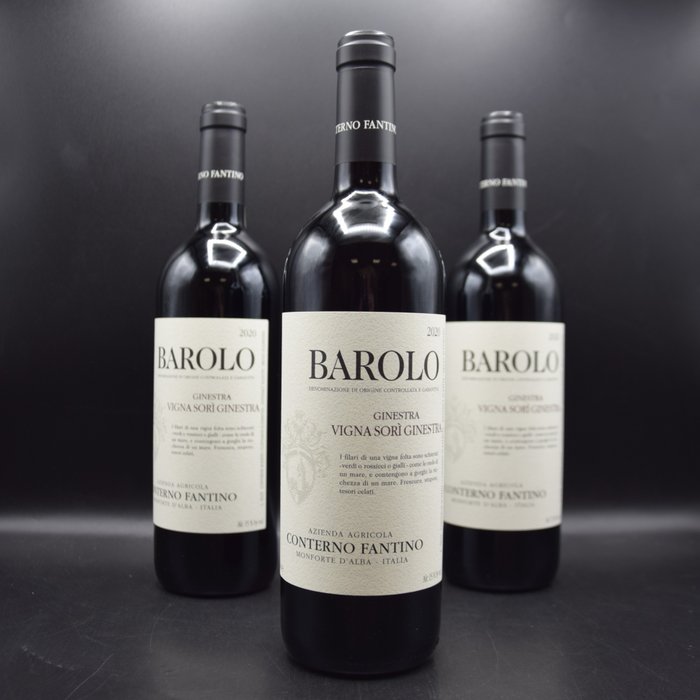 2020 Conterno Fantino, Sorì Ginestra - Barolo - 3 Bottiglie (0,75 L)