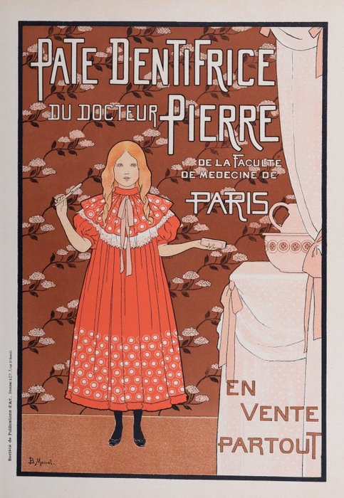 Boutet De Monvel (1851-1913) - Les Maîtres de l’Affiche : Pate Dentifrice du Docteur Pierre