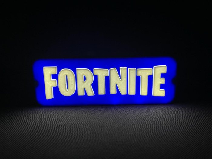 Fortnite - 照明标志 - 塑料