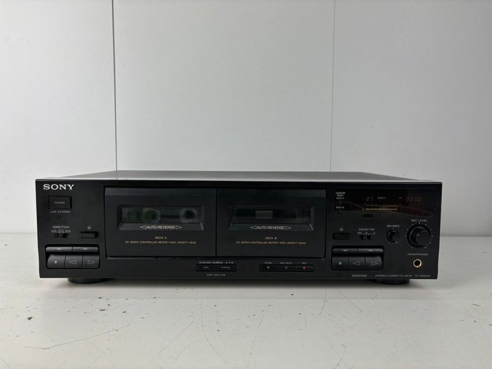 Sony - TC-WR445 Ljudkassettdäck