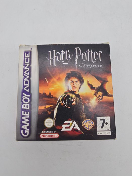 Nintendo - Game Boy Advance GBA - Harry Potter and the Goblet of Fire EUR - First edition - TV-spel - I originallåda