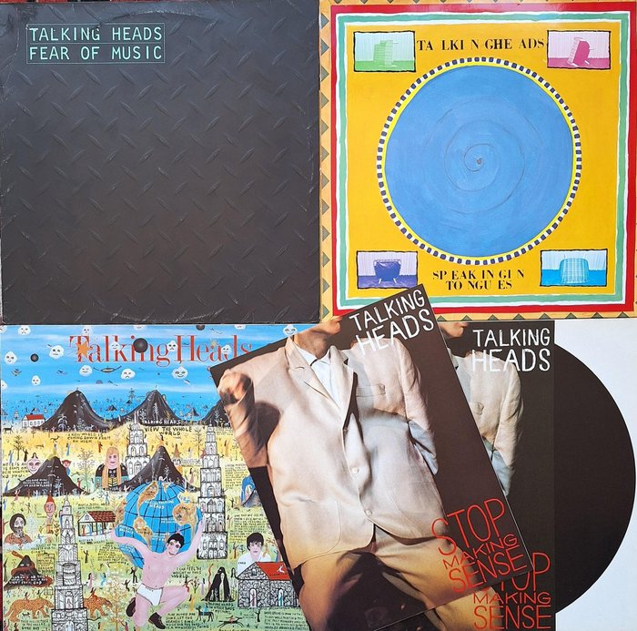 Talking Heads - Fear Of Music, Speaking In Tongues, Stop Making Sense, Little Creatures - Titluri multiple - Disc vinil - 1979