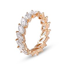Ring Geel goud –  3.94 tw. Diamant  (Lab-grown)
