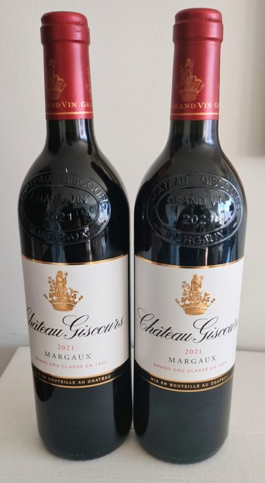 2021 Chateau Giscours - Margaux 3ème Grand Cru Classé - 2 Bottiglie (0,75 L)
