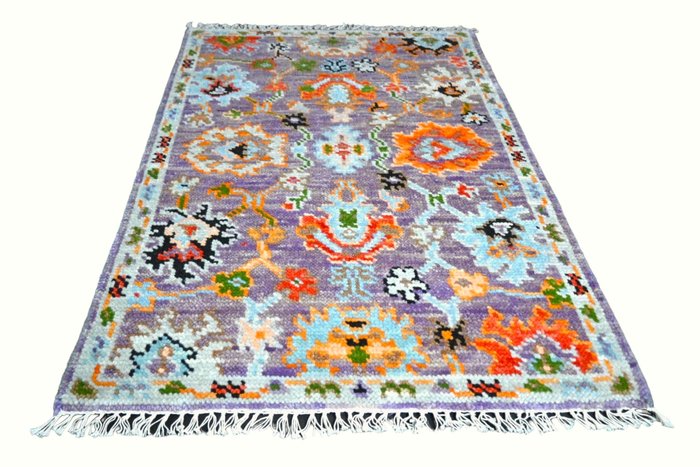 紫色阿塞拜疆语 √ 未使用 - 小地毯 - 93 cm - 67 cm