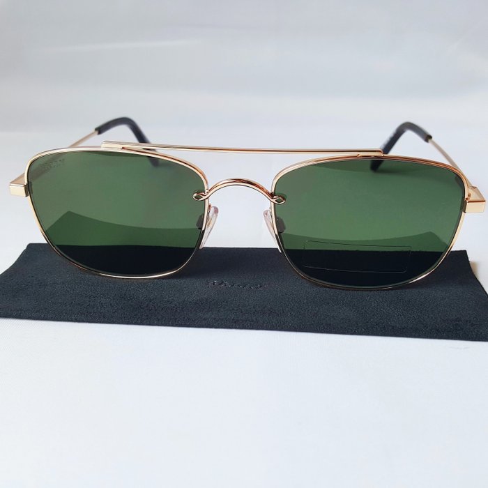 Bally - Swiss Aviator - Gold - Green Lenses - New - Sonnenbrille