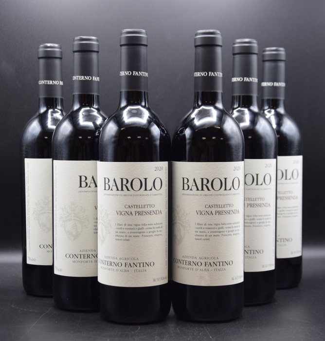 2020 Conterno Fantino, Castelletto - Vigna Pressenda - Barolo - 6 Flaschen (0,75 l)