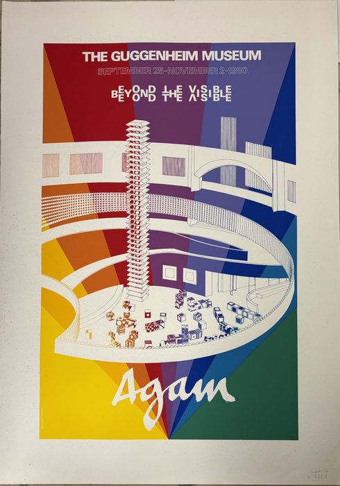 Yaacov Agam (1928) - the Guggenheim Museum Beyond The Visible