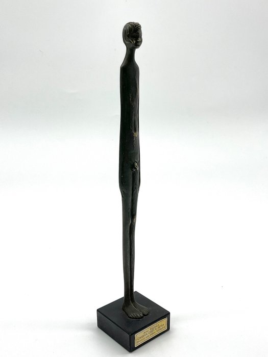 Sculpture, Ombra della Sera - Arte Etrusca - Museo Guarnacci (Volterra) - 30 cm - Patinated bronze