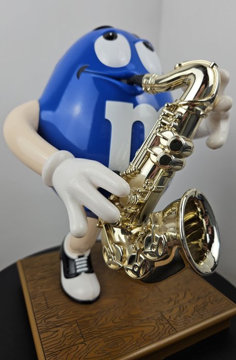 M&M's - Toy Saxofoon - Blue - 1990-2000