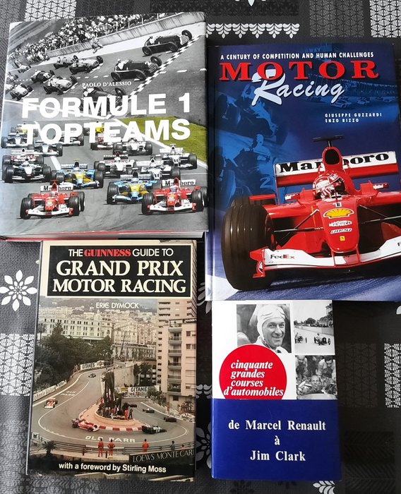 Book - Formule I topteams + Cinquante grandes courses d'automobiles - Formule I topteams + Cinquante grandes courses d'automobiles +  Motor Racing: A Century of