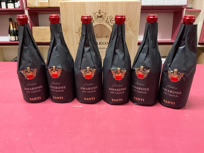 2018 Santi Santico - Amarone della Valpolicella - 6 Botellas (0,75 L)