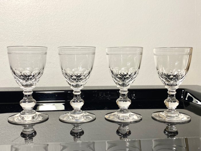 Baccarat - Set di bicchieri (4) - Chauny - Cristallo