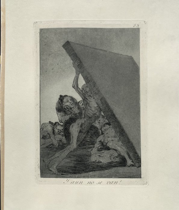 Francisco De Goya (1746-1828) - Y aun no se van !