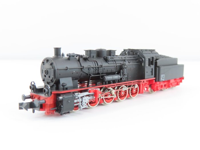 Hobbytrain N - 10577 - Locomotiva a vapore con tender (1) - Serie 57 - NS