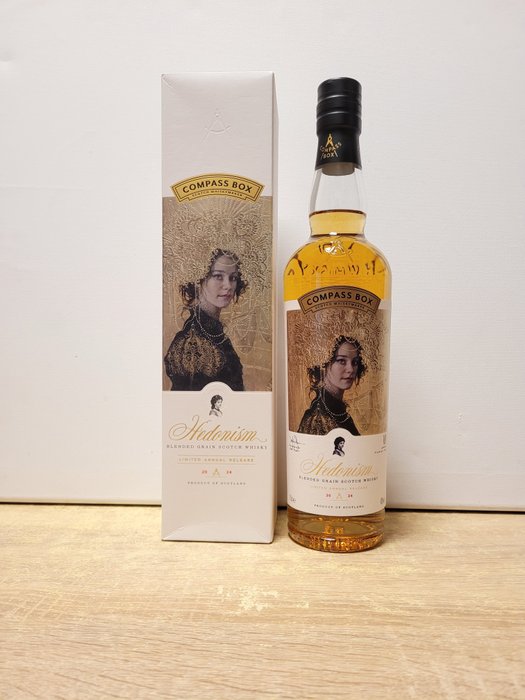 Compass Box - Hedonism Annual Release 2024  - 70厘升