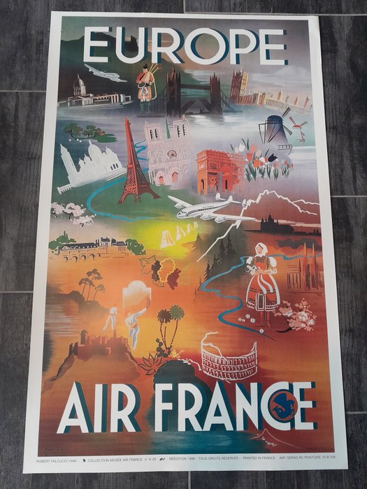 Robert Falcucci - Air France Europe - 1990-luku