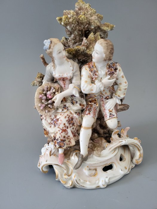 Dans le gout de Meissen - Figurine - Porcelain