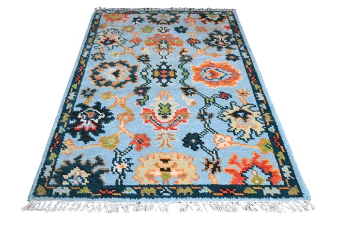 藍色阿塞拜疆語 √ 未使用 - 小地毯 - 95 cm - 66 cm
