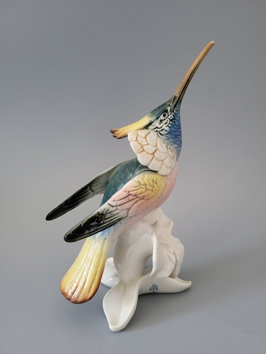 Karl Ens, Volkstedt - Figurita - Colibri - Porcelana