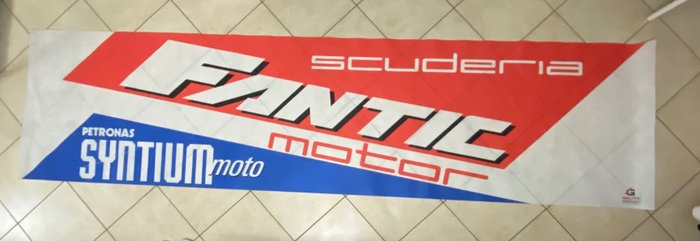 banner - Fantic Motor Petronas - Striscione - 1990