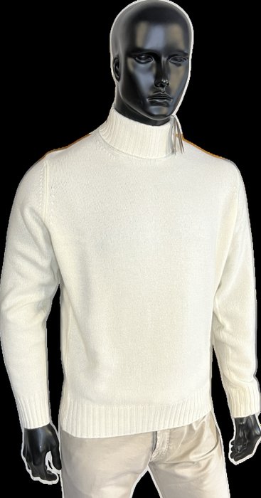50 Filippo de Laurentiis 120S Wool(90) Cashmere(10) - 套头衫