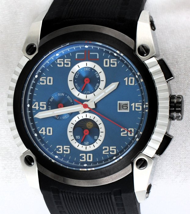 DeLorean - 'Shock Tower' -  Limited Edition - German Automatic - Moon Phases - Ref. No: DL05-1168ASL - 男士 - 2024年