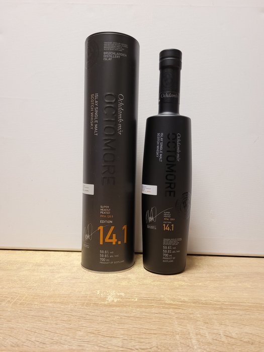 Octomore 5 years old - Edition 14.1 - The Impossible Equation Release 2023 - Original bottling  - 700 毫升
