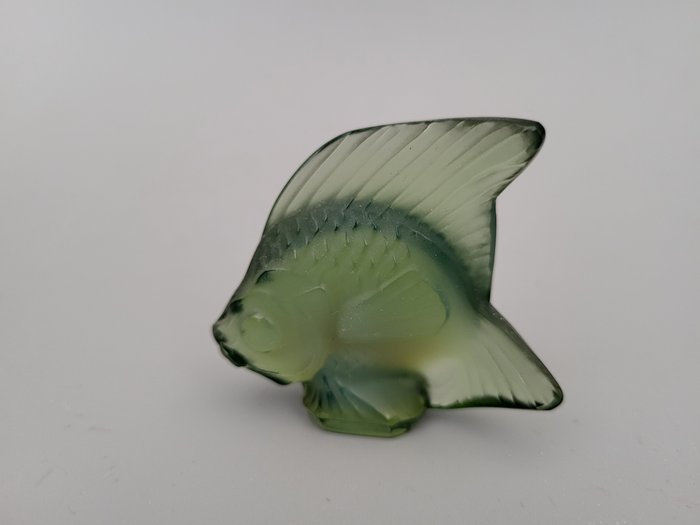 Lalique - Beeldje, poisson - 5.5 cm - Kristal - 1970