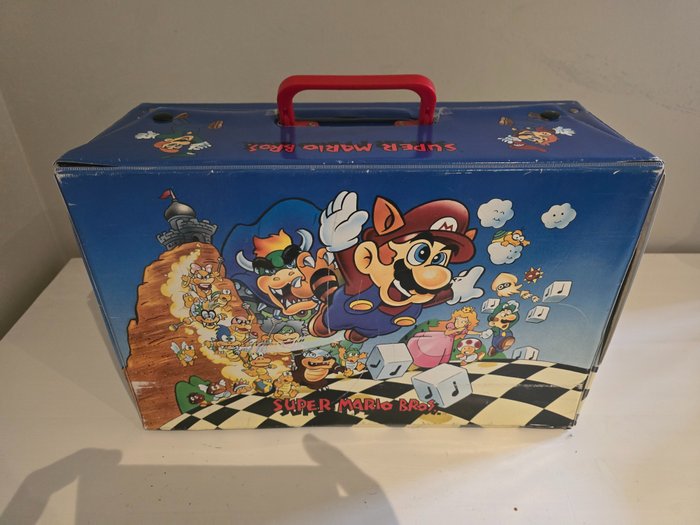 Nintendo - Gameboy / Snes / Nes - Original Mario Bros Version - Large Carrier Case - including rare inlay with - Snes - Videopeli - Alkuperäispakkauksessa