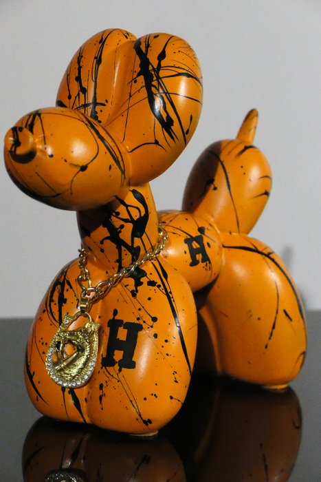 Rich'ART - Sculpture Balloon Dog HERMES - Série limitée n°4/20 - 21 cm de long