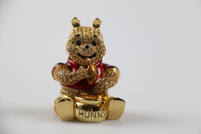 Arribas x Swarovski - Winnie The Pooh (Boxed) - 小雕像 - 漆包金屬