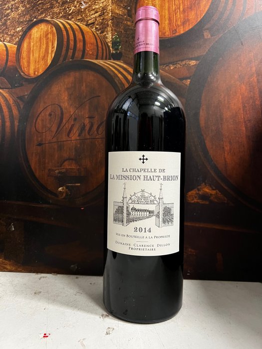 2014 La Chapelle de la Mission Haut Brion, 2nd wine of Ch. La Mission Haut Brion - Sepulturas - 1 Magnum (1,5 L)