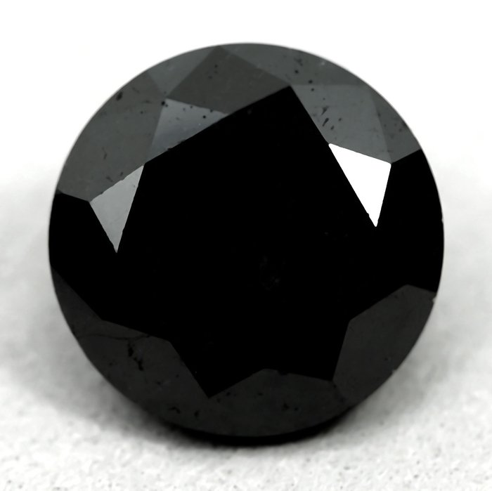 Diamond - 11.57 ct - Μπριγιάν - Black - N/A