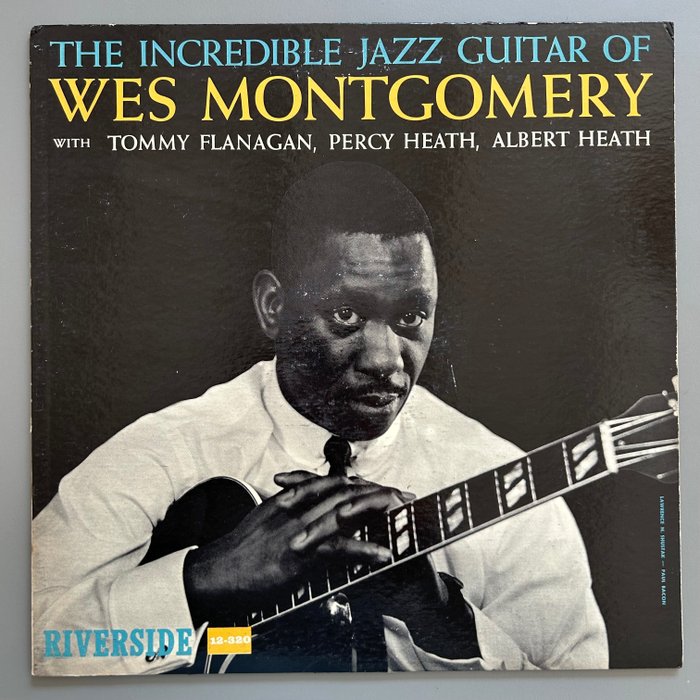 Wes Montgomery - The Incredible Jazz Guitar Of (1st mono) - 單張黑膠唱片 - 第1單聲道按壓 - 1960