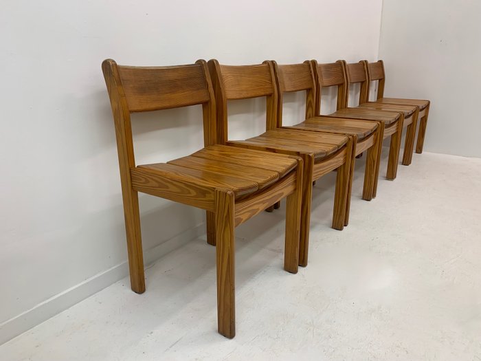 椅子 (6) - 松木