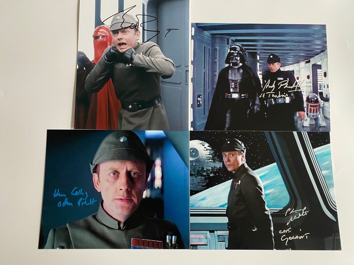 Star Wars - Imperial Officer - Signed by Ken Colley, Michael Pennington, Pip Miller, Andy Bradford