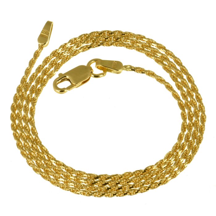 Halskette - Gelbgold 