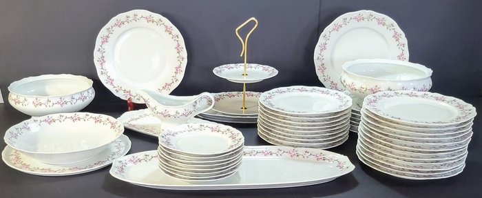SP porcelain d art France SP France - 餐桌用具 (46) - 搪瓷, 软质瓷