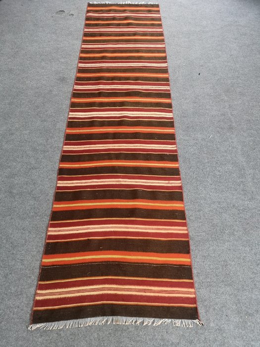 Canakkale - 凯利姆平织地毯 - 60 cm - 233 cm
