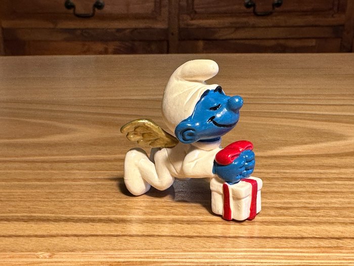 Collezione a tema - Smurf Christmas Prototype: Angel Peyo Made in Portugal 1984 - PEYO, SCHLEICH