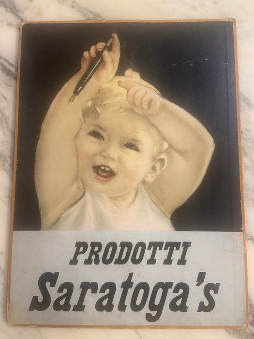 alberto bianchi - Prodotti Saratoga penne - década de 1950