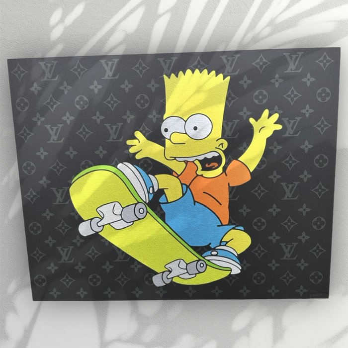 DALUXE ART - LV Bart Simpson